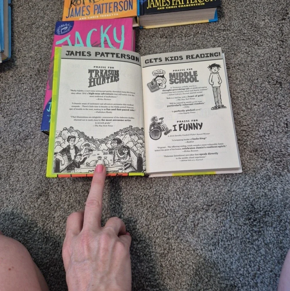 James Patterson - Set Of 4 Hardcover Books